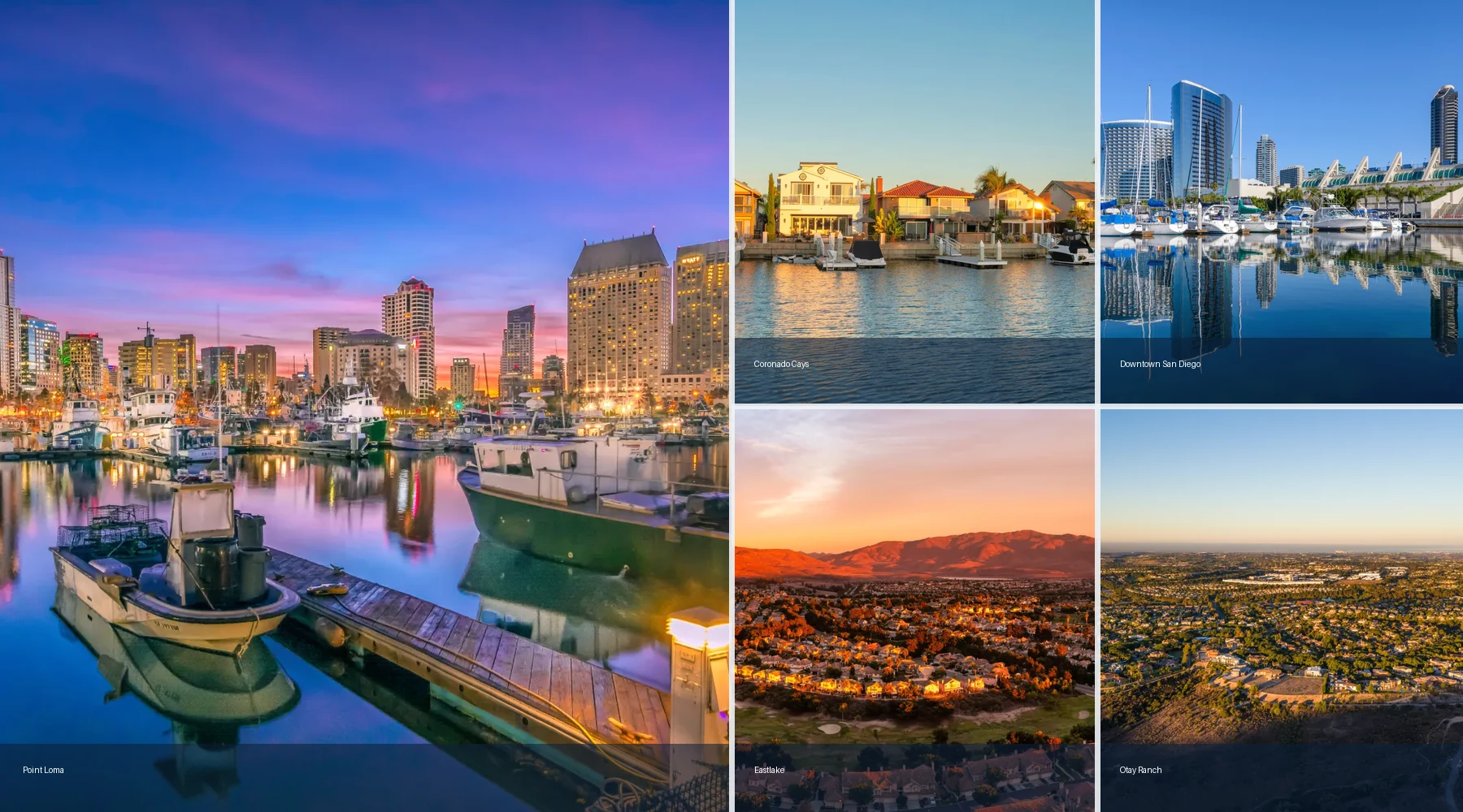 San Diego Market Watch: Point Loma, Coronado Cays, Otay Ranch, Eastlake and Downtown