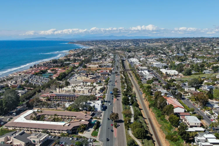 Coastal homes and multi-unit buildings in daylight